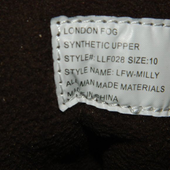 London Fog Milly Duck Boots Size 10 - Picture 7 of 9